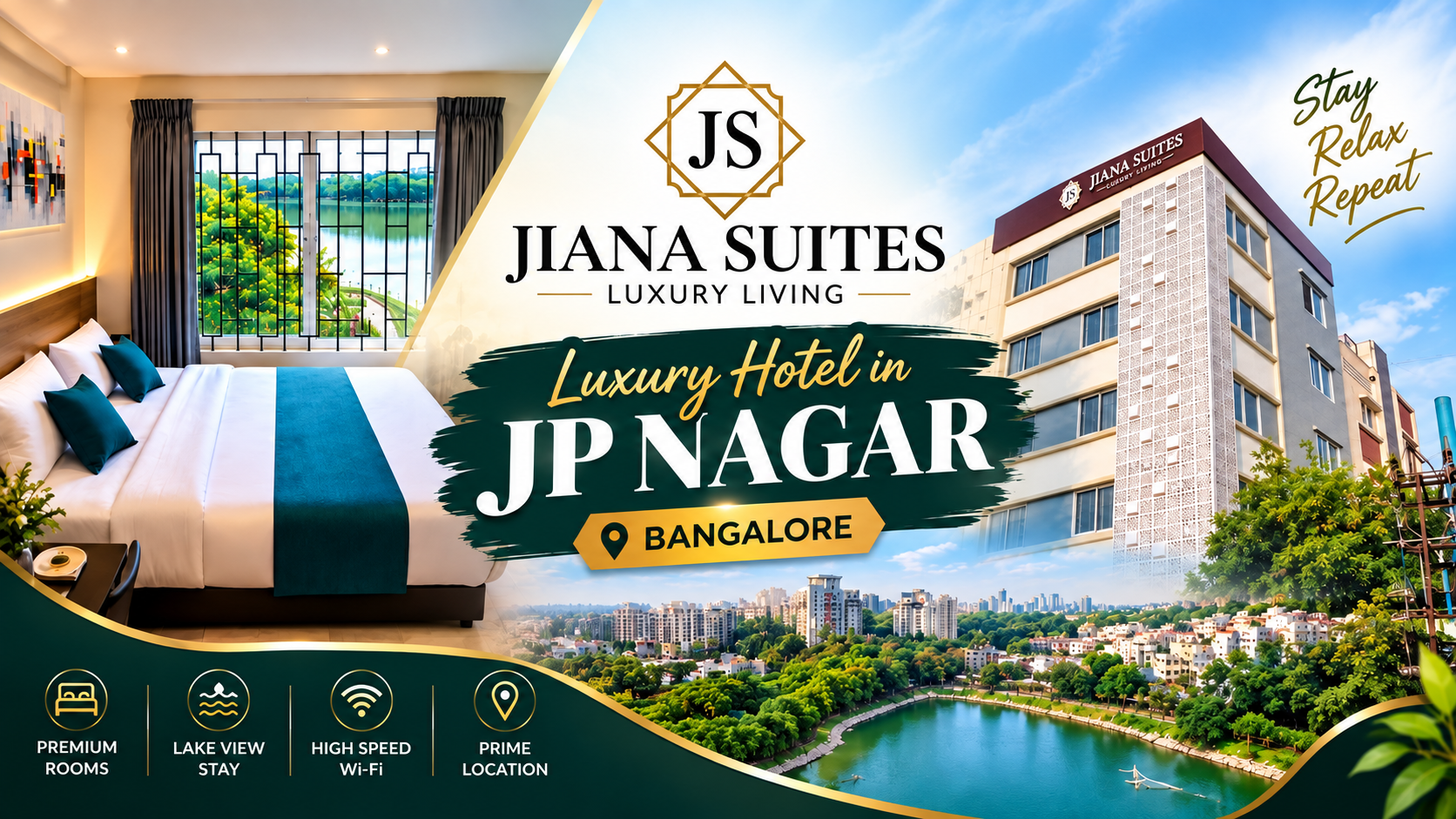 Jiana Suites Bangalore — complete digital transformation project by Dishan Web Wings